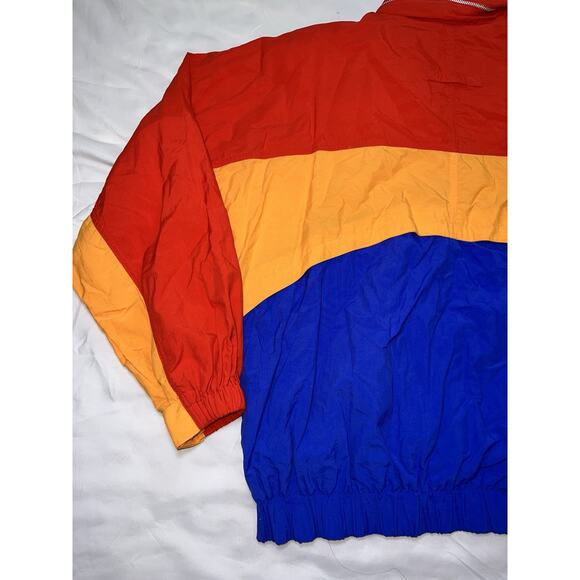 Liz Sport Windbreaker Jacket Women's Size Small Color lock 80s Packable Hood NWT - Picture 11 of 16